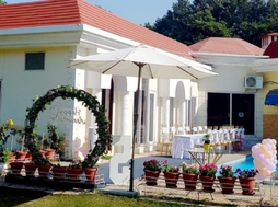 farmhouse with pool in manesar